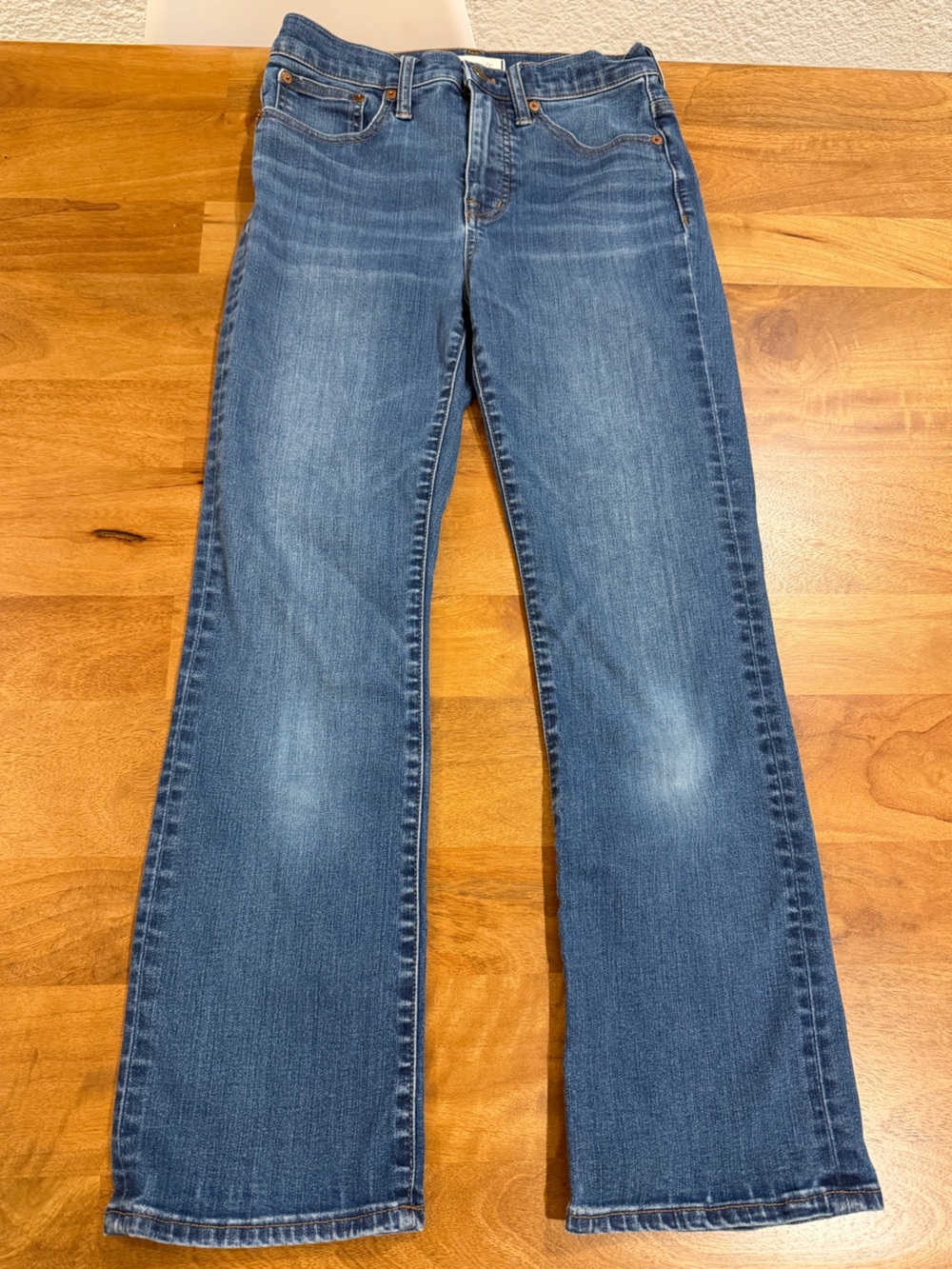 Madewell ‘Cali Demi-Boot’ Women's Cropped Jeans Size 26